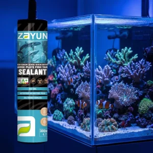 Saltwater Grade Corrosion-Resistant Waterproof Weatherproof Silicone Adhesive Sealant Crystal Clear for Construction