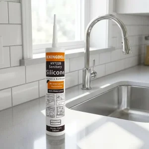 Sanitary Neutral-Cure Silicone Sealant for Bathroom Kitchen and Construction Use Anti-Mildew Waterproof