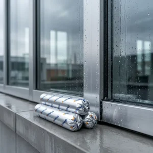 Sausage Silicone Sealant Neutral Weatherproof Curtain Wall Adhesive 590ml 600ml UV Resistant for Facade Glazing
