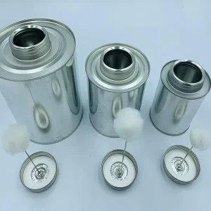 Screw-Top Tinplate Metal Can for Industrial Chemicals, PVC, Paint, and Lacquer, Multi-Size Options