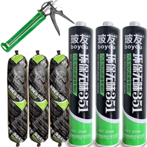 Sealant Manufactures 300ml 600ml Windshield Adhesive Sausage Glass Windscreen PU Polyurethane Sealant