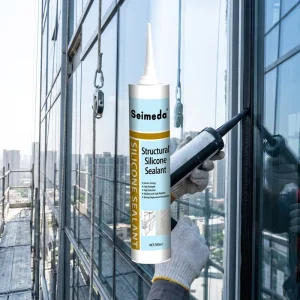Seimeda Heavy Duty Silicone Structural Adhesive Neutral Cure Weatherproof Bonding Glue for Structural Glazing Spider System