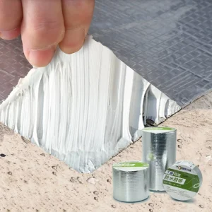 Self-Adhesive Aluminum Foil Butyl Waterproof Repair Tape for RV Roof Leaks Indoor and Outdoor Use