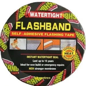 Self-Adhesive Bitumen Asphalt Aluminum Foil Flash Band Roofing Waterproof Tape