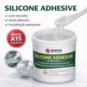 Semi-Translucent One-Component Silicone Waterproof Adhesive Insulating Paste for Electronic Components Potting Encapsulation