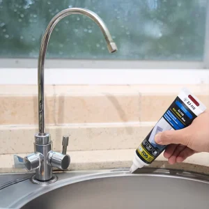 Silicone Adhesive Advanced Neutral Mildew Resistant Weather Resistant Adhesive Sealant for Bathroom Windows Home Decoration