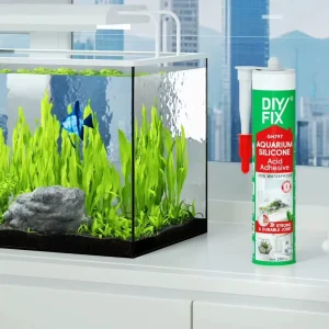 Silicone Adhesive for Fish Tank Production and Construction Long-Lasting Mildew-Proof Waterproof