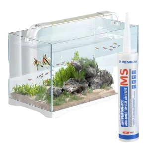Silicone-Based MS Sealant for Fish Tanks, Woodworking, and Glass