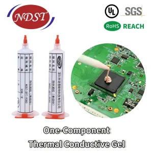Silicone-Based Thermal Conductive One Component Gel Adhesive Sealant 100ml for Electronic Equipment Heat Dissipation
