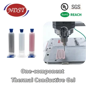 Silicone-Based Thermal Conductive One-Component Gel Adhesive Sealant, 100ml, for Power Electronic Equipment Heat Dissipation