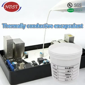 Silicone-Based Thermal Conductivity Potting Compound 1kg Silicone Sealant for Sealed Electronics Medical Consumer Equipment