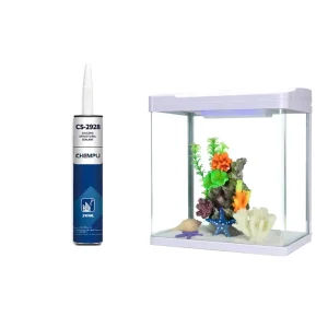 Silicone Building Sealant Elastic Weatherproof Neutral Cure for Glass Curtain Wall Window Door Aquarium Skylight Greenhouse