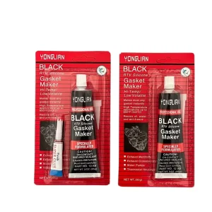 Silicone Car Engine Sealant Black Gasket Free Sealant for Transportation