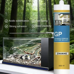 Silicone Sealant for Aquariums Fish Tanks and Woodworking Waterproof High Adhesion