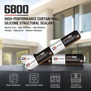 Silicone Structural Sealant for Curtain Wall and Glass Facade Systems Weatherproof Sealant