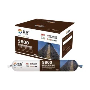 Silicone Structural Sealant for Woodworking Weather Resistant Waterproof for Outdoor Windows Sunrooms Curtain Walls