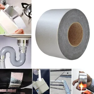 Silver Aluminum Foil Butyl Rubber Waterproof Tape for Roofs