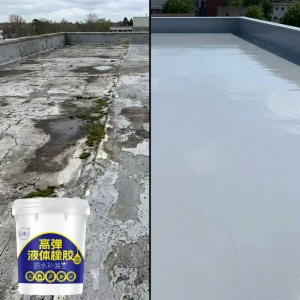 Single-Component Elastic Water-Based Waterproof Coating for Concrete Roofs