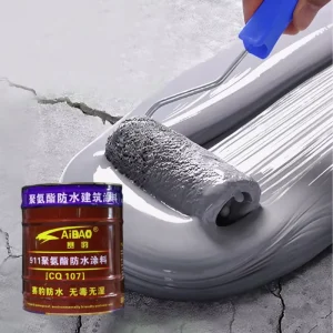 Single-Component High-Elastic Elastomeric Rubber PU Adhesion Concrete Roofing Sealant Polyurethane Waterproof Coating