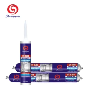 Small Tube Aluminium Silicone Sealant for Stone Paint Exterior Wall
