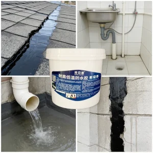 Special Waterproof Adhesive for Exterior Walls and Roof Cracks Water Leakage Prevention Repair and Plugging Waterproof Coating