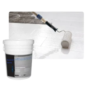 Spray Applied Roofing Sheet 100% Silicone Water Proof Coating Roof Sealant Water Proof Coating for Leak Repair