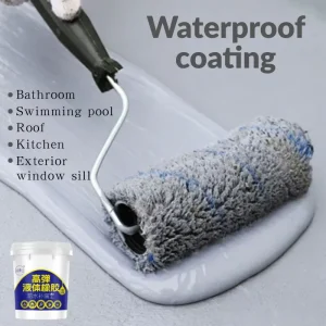 Stain-Resistant Waterproof Coating for Roofs and Bathrooms