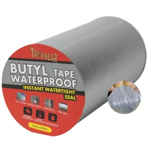 Strong Adhesion Factory Supply Customizable Butyl Rubber Tape Self-Adhesive Waterproof Sealing Tape for Windows and Walls