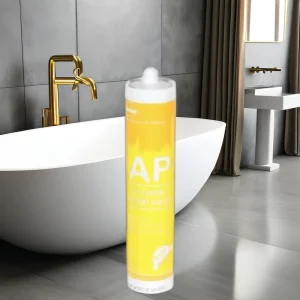 Strong Adhesion Neutral Silicone Sealant for New Construction for Bathroom & Kitchen Sink Waterproof for Woodworking Packing
