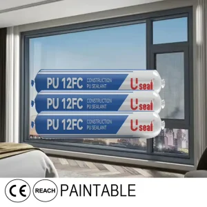 Strong Bonding Glue for PVC Wood Board Toughness Sealing 400ml Sauce Polyurethane Sealant Cconstruction for Aluminum Windows