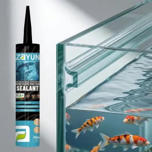 Structural Grade High Strength Seismic Resistant Acidic Silicone Sealant for Fish Tank Aquarium Top Bracing Bar & Wall Bonding