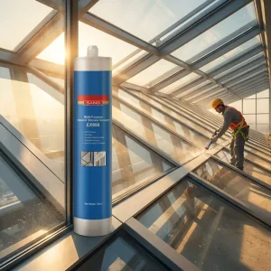 Structural Neutral One-Component Silicone Sealant, 12-Minute Tack-Free, Construction Bonding
