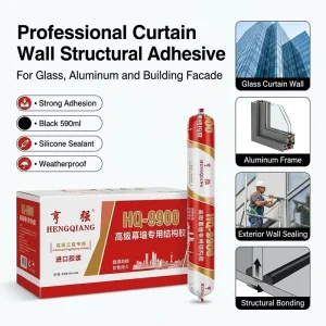 Structural Silicone Sealant for Glass Curtain Wall and Exterior Facade Applications