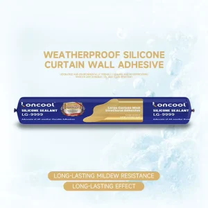 Super Glue Structural Silicone Sealant High-Temperature Exterior Glass Curtain Wall Frame Joint Bonding RTV LG9999 Woodworking