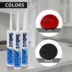 Super High Temperature Resistance Silicone Sealant High Quality Rubber RTV Red Gasket Sealant Caulking Glue for Metal Adhesive