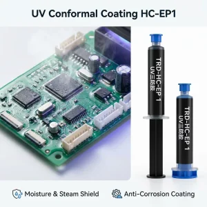 TRD HC EP1 Dual Cure UV Conformal Coating High Insulation PCB Circuit Board Protective Glue