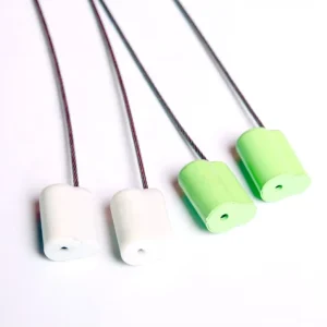 Tamper-Proof Disposable Cable Security Seals Plastic Head Wire Cable Seal