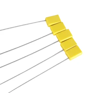 Tamper-Proof Disposable Metal Wire Cable Seal with Custom Numbering for Logistics Trucks and Chemical Industry