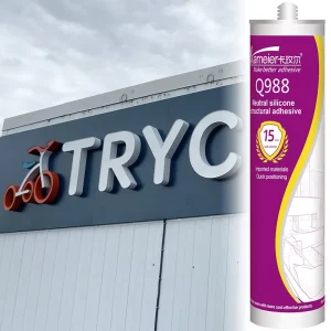 Temperature Resistant White One Component Silicone Sealant Adhesive for Woodworking and Illuminated Signage Production China