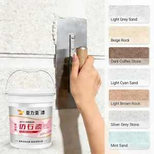 Thermal-Insulation Stone Paint and Textured Acrylic Exterior Wall Coating