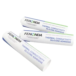 Thermally Conductive White RTV Silicone Sealant Single-Component V-0 Flame-Retardant 75 Shore C for Electronics