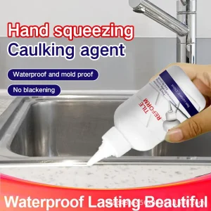 Tile Grout Sealer for Home Use Waterproof and Mold proof Grout Filler for Bathroom and Kitchen Floor