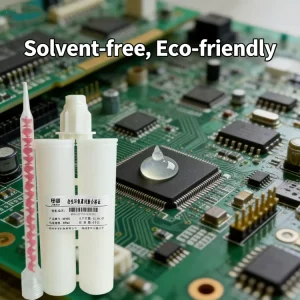 Toughened Two-Component Epoxy Adhesive High-Viscosity Fast-Cure Sealant for Glass and Wood
