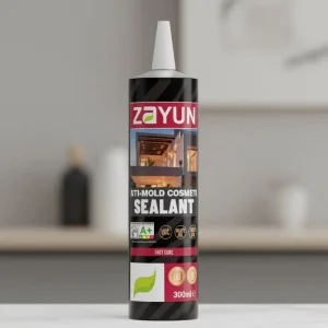 Transparent Acetoxy Silicone Glass Sealant for Building Sealing