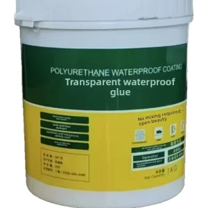 Transparent Acrylic Acid Waterproof Moisture Proof Coating Toilet Tile Exterior Wall Roof Thick Liquid Sealant Crack Proof