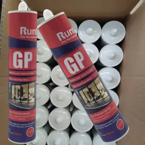 Transparent Factory Neutral Structural Silicone Sealant Paste 280ml Industrial Use for Construction Windows