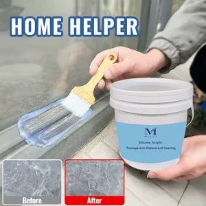 Transparent Nano Waterproof Coating Sealant for Exterior Walls Bathrooms Kitchens Toilets and Floors