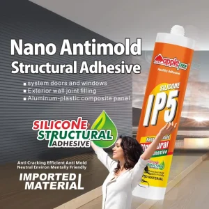 Transparent Neutral Silicone Sealant for Outdoor Door, Window and Glass Installation