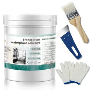 Transparent Polyurethane-Based Waterproof Coating Invisible Sealant High Strength Durable Liquid