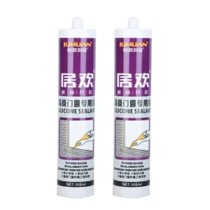 Transparent Silicone Sealant Agent Waterproof Aluminium Windows and Doors Construction Adhesive for Bonding Purpose